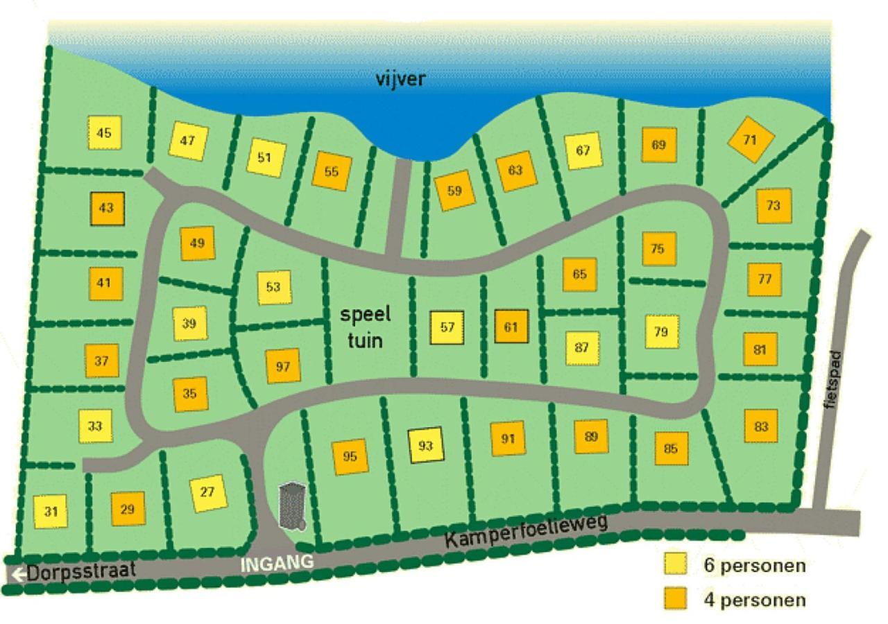 Villapark Kamperfoelie 63 De Koog  Bagian luar foto